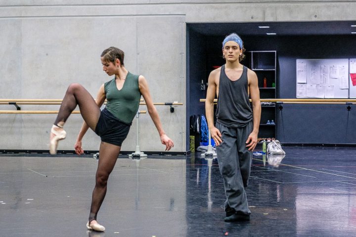 Arbeitsprobe zu &bdquo;One and others&ldquo; im Balletthaus
