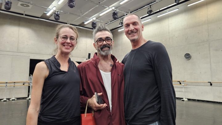 William Forsythe: In the middle, somewhat elevated
