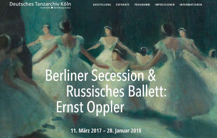 Besuch der Ernst Oppler Ausstellung im Tanzmuseum K&ouml;ln am 23.01.2017
