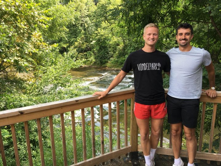 Gespr&auml;ch mit Alexandre Sim&otilde;es und Vincent Hoffman