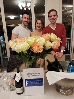 Ein Rosenstrau&szlig; mit Geschichte
