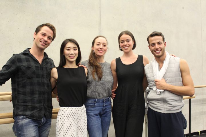 Neue Compagniemitglieder stellen sich den Ballettfreunden vor